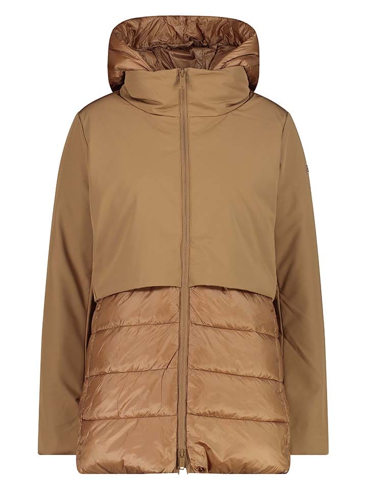 CMP Kurtka zimowa w kolorze jasnobrązowym rozmiar: 38