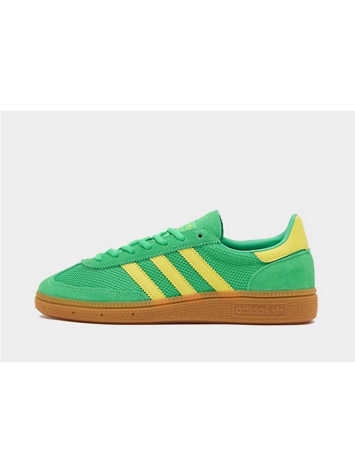 adidas Skórzane sneakersy "Handball Spezial" w kolorze zielono-żółtym rozmiar: 37 1/3