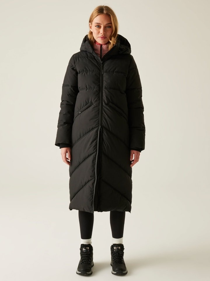 Regatta Płaszcz pikowany "Ujeane" w kolorze czarnym rozmiar: 46