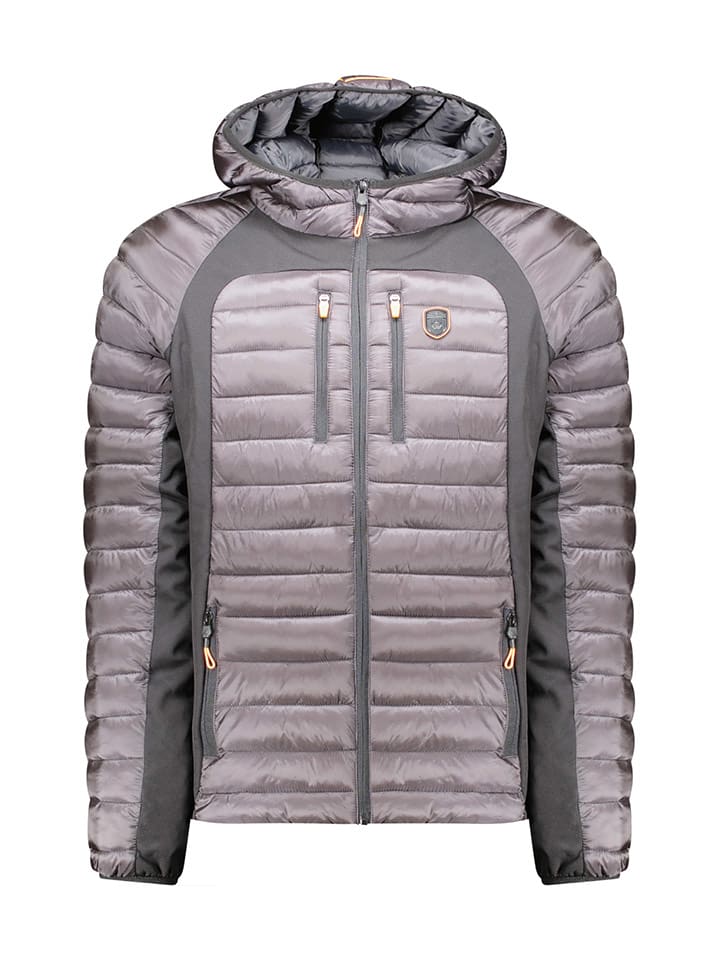 Canadian Peak Kurtka pikowana "Diaboleak" w kolorze szarym rozmiar: XXL