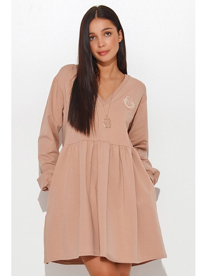 numinou Sukienka w kolorze beżowym rozmiar: 36/38