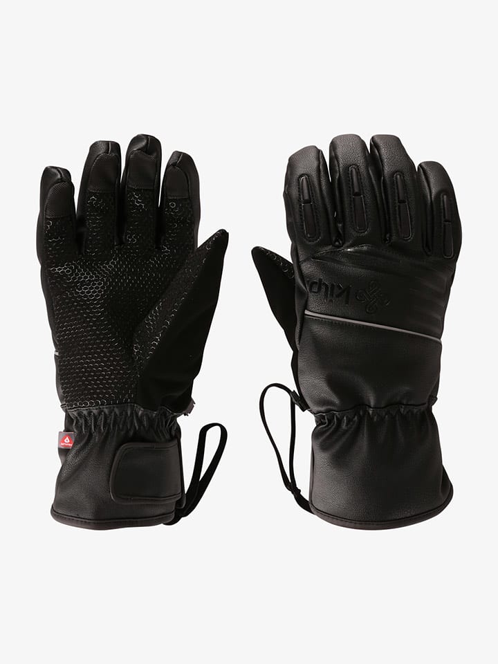 Kilpi Rękawiczki narciarskie "Cedriq" w kolorze czarnym rozmiar: S