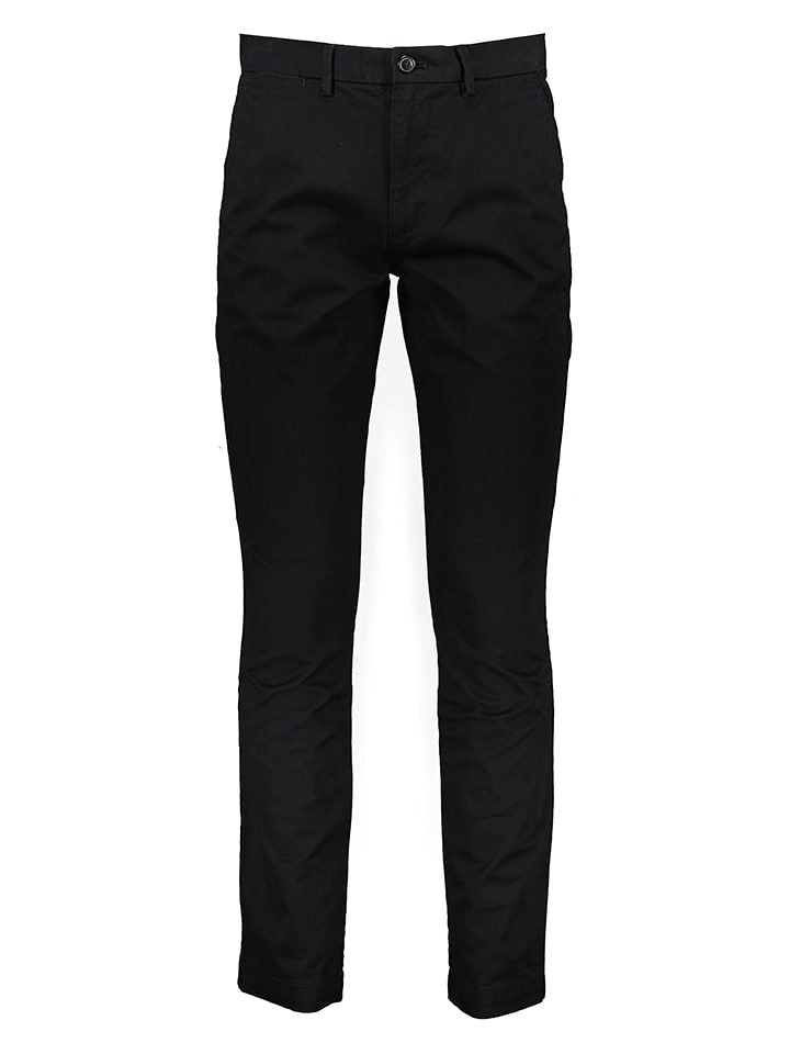 GAP Spodnie chino w kolorze czarnym rozmiar: W29/L30