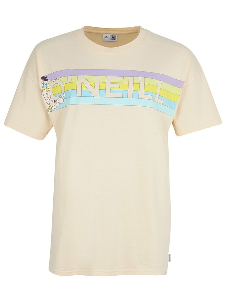 O'Neill Koszulka "Connective" w kolorze beżowym rozmiar: M