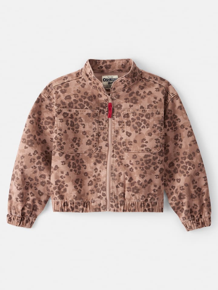 OshKosh Kurtka przejściowa w kolorze jasnobrązowym rozmiar: 104