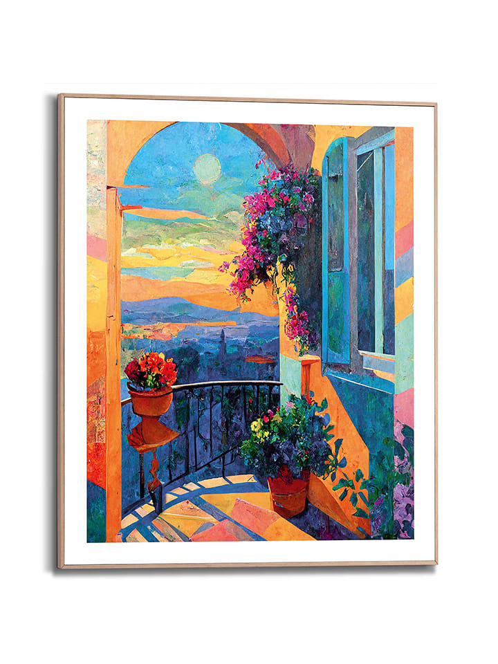 Orangewallz Druk artystyczny w ramce rozmiar: 40x50 cm