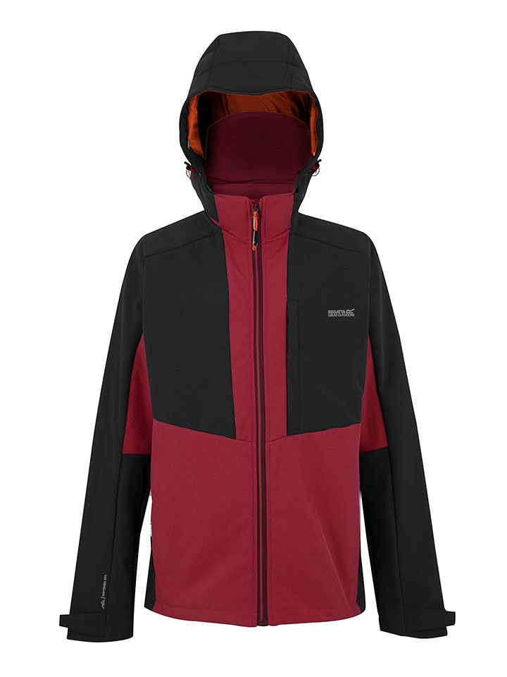 Regatta Kurtka softshellowa "Hewitts" w kolorze bordowym rozmiar: 3XL