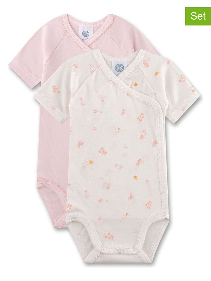 Sanetta Body (2 szt.) w kolorze jasnoróżowo-kremowym rozmiar: 50