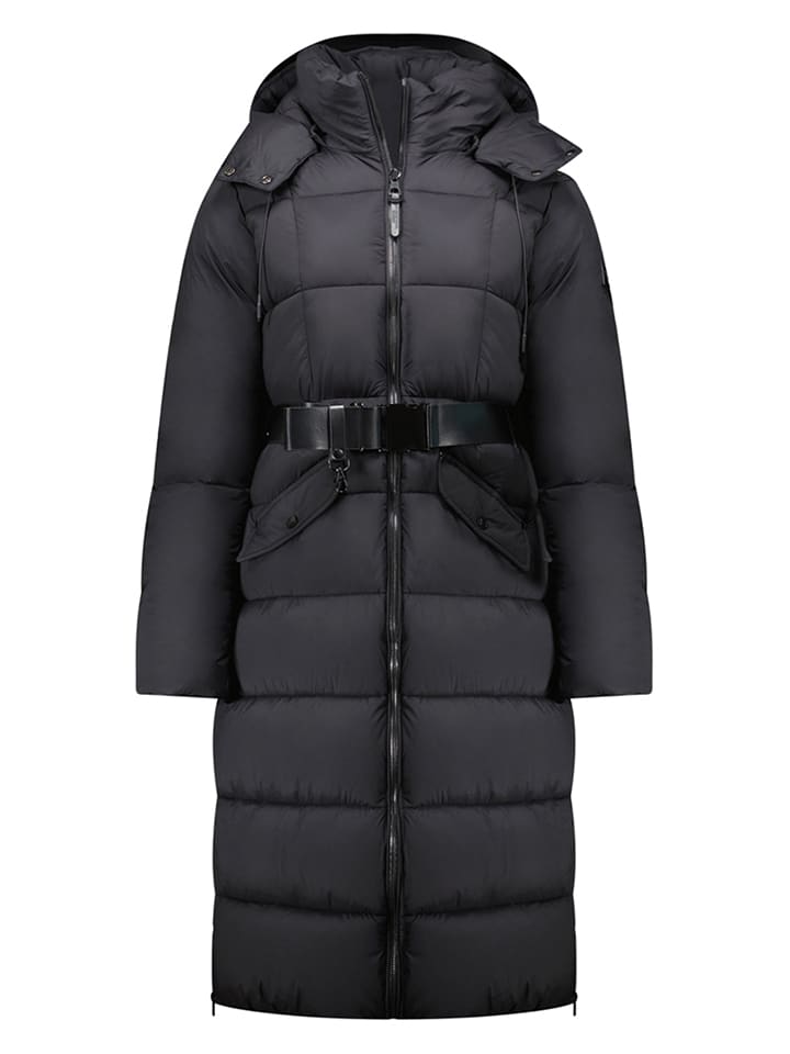 Geographical Norway Płaszcz pikowany "Antrena" w kolorze czarnym rozmiar: M