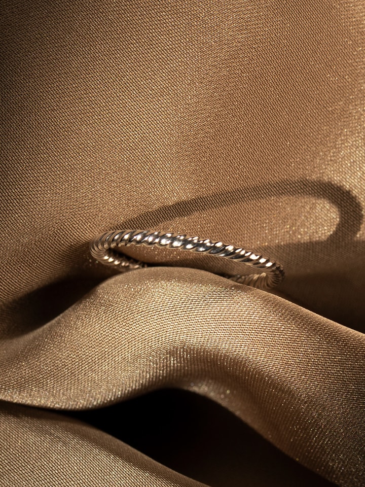 OR ÉCLAT Złoty pierścionek "Pour toujours" rozmiar: 56