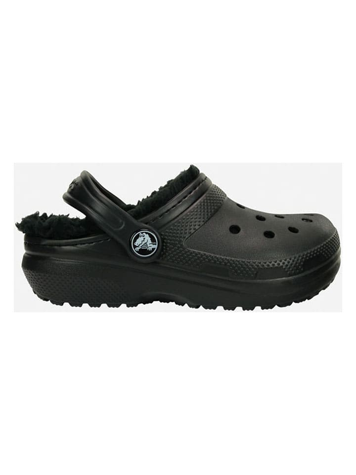 Crocs Chodaki "Classic Lined" w kolorze czarnym rozmiar: 36/37