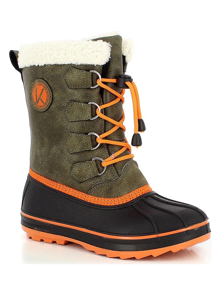 Kimberfeel Kozaki zimowe "Bengal" w kolorze khaki rozmiar: 37