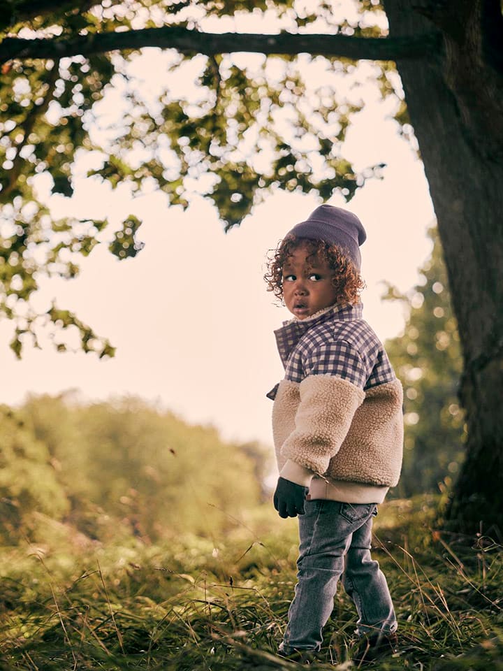 Lil Atelier Czapka "Nalu" w kolorze szarym rozmiar: 51/52 cm