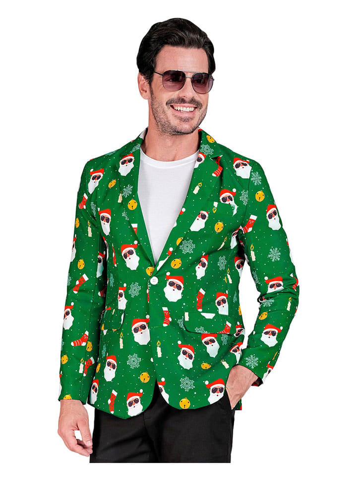 Widmann Blezer "Santa Claus" w kolorze zielono-białym rozmiar: XL