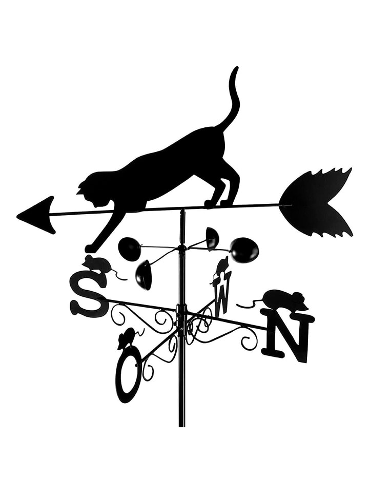 Wenko Wiatrowskaz "Cat" w kolorze czarnym rozmiar: onesize