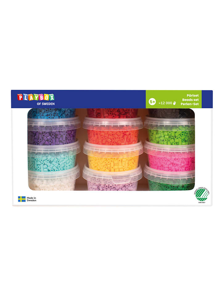 Playbox 12.000-częściowy zestaw koralików do prasowanek - 5+ rozmiar: onesize