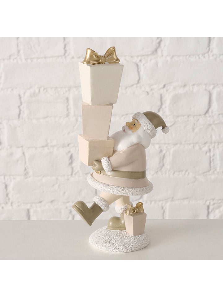 Boltze Figurka dekoracyjna "Aden" w kolorze beżowym - wys. 23 cm rozmiar: onesize