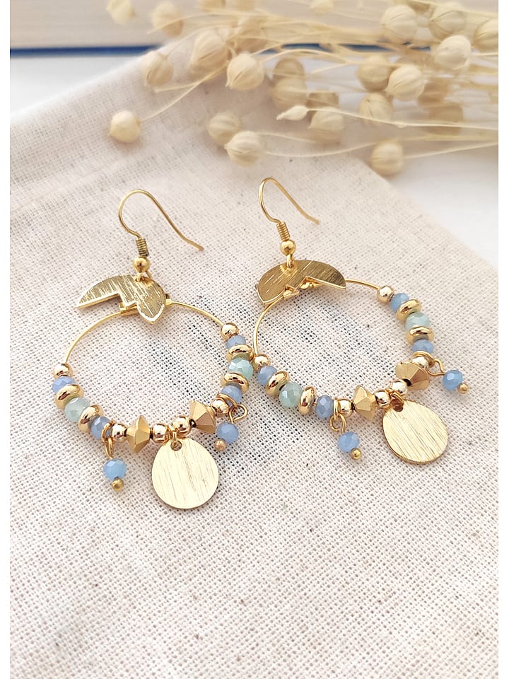 atelier MIU Pozłacane kolczyki z kryształami rozmiar: onesize