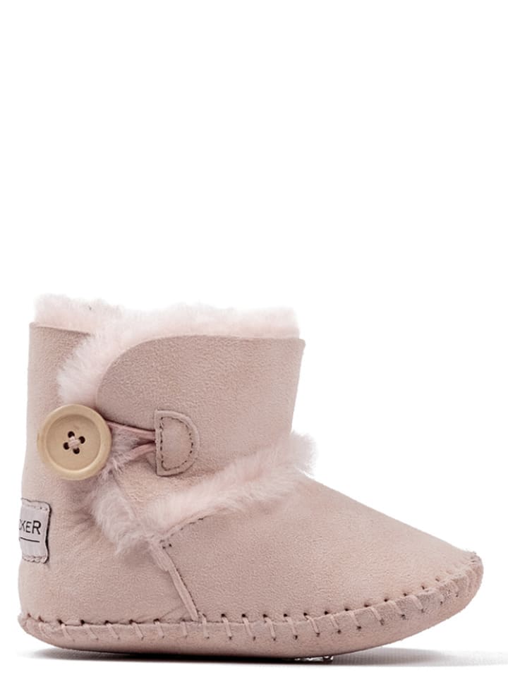 Hofbrucker Buty niemowlęce "Booty" w kolorze jasnoróżowym rozmiar: 18/19