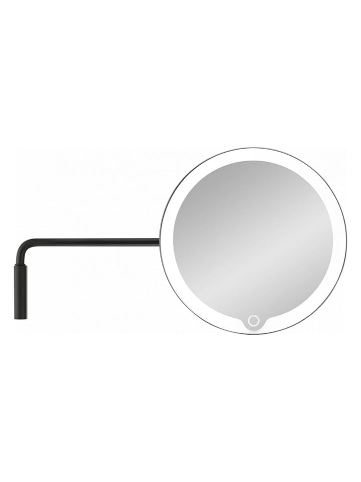 Blomus Lusterko kosmetyczne LED "Modo" w kolorze biało-czarnym - dł. 35 cm rozmiar: onesize