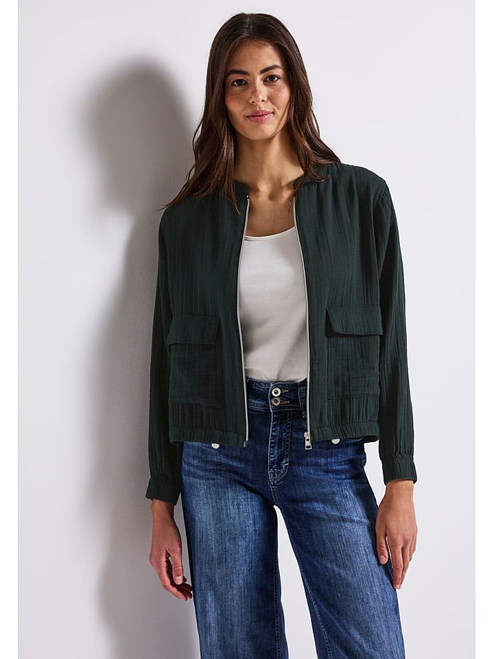 Street One Kurtka w kolorze antracytowym rozmiar: 44