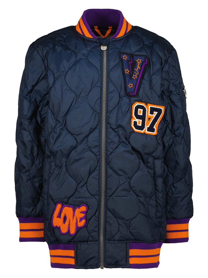 Vingino Kurtka pikowana "Tanicha" w kolorze granatowym rozmiar: 140