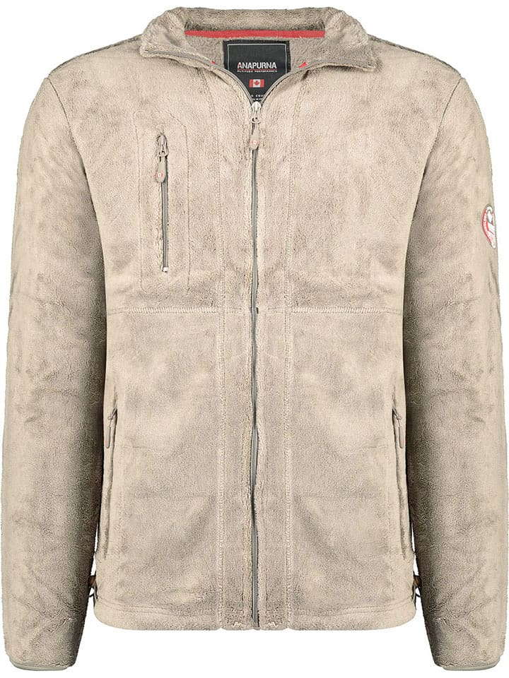 ANAPURNA Kurtka polarowa "Utah" w kolorze beżowym rozmiar: L