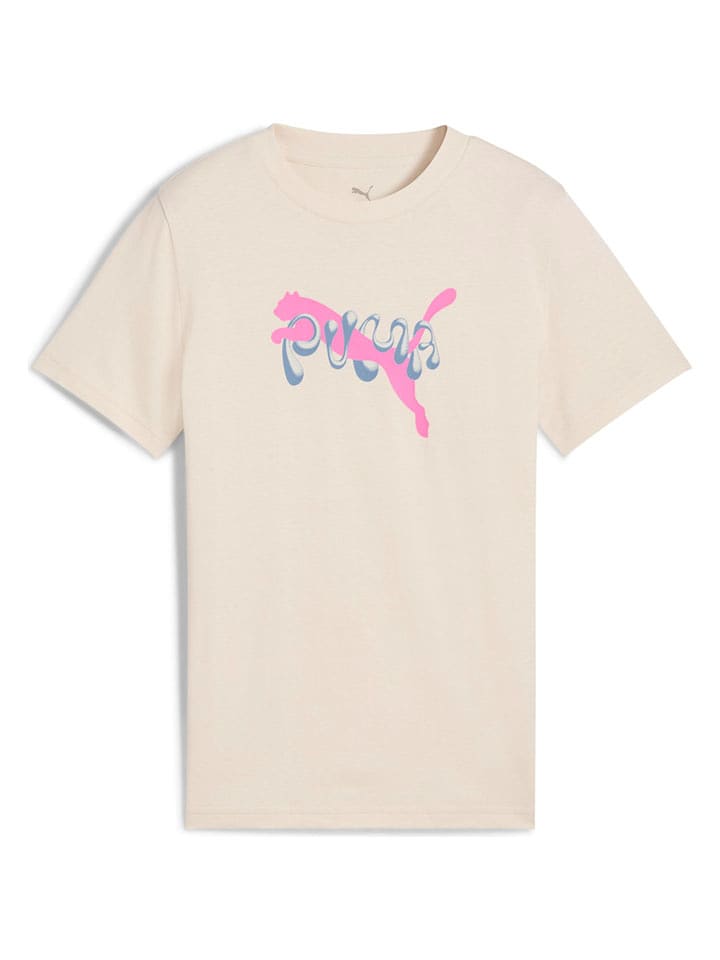 Puma Koszulka w kolorze beżowym rozmiar: 176