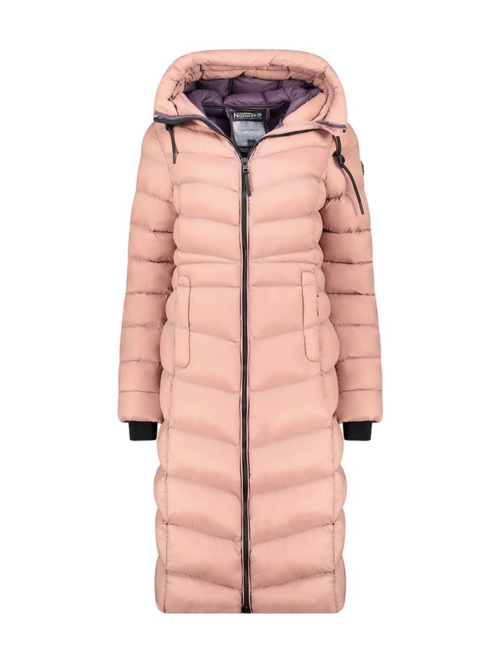 Geographical Norway Płaszcz pikowany "Berangere" w kolorze jasnoróżowym rozmiar: 152