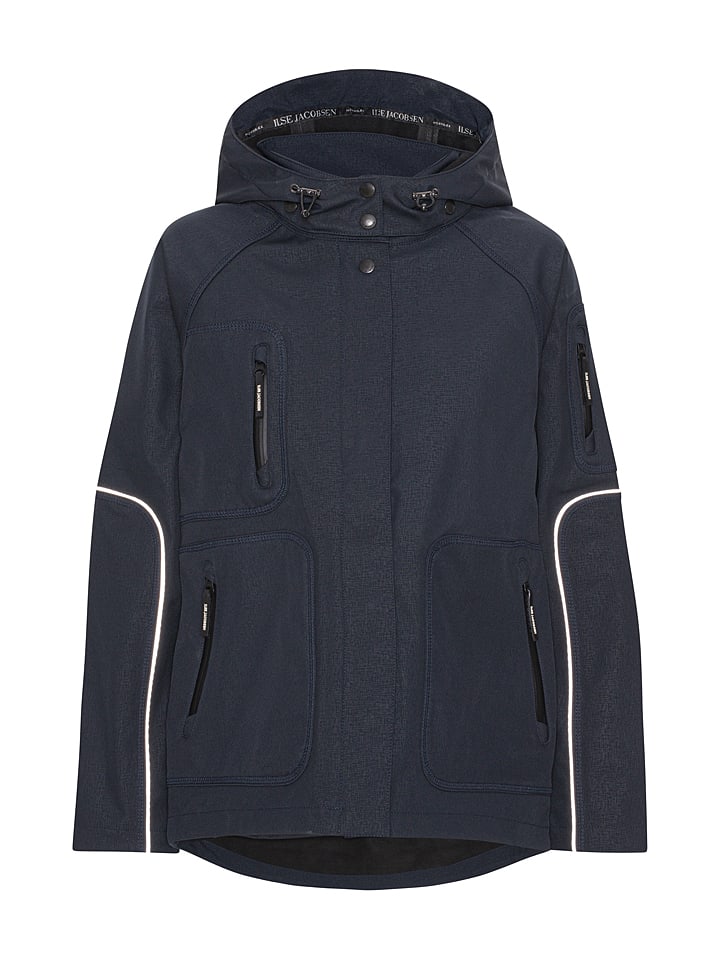 Ilse Jacobsen Kurtka przeciwdeszczowa w kolorze granatowym rozmiar: 34