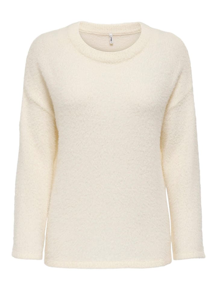 ONLY Sweter w kolorze kremowym rozmiar: S