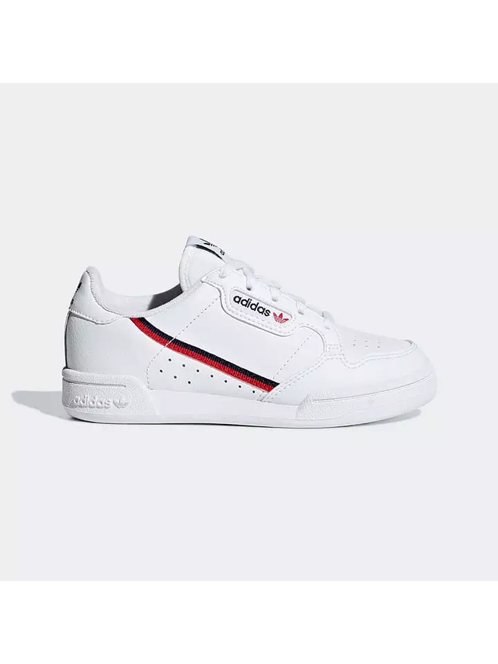 adidas Skórzane sneakersy "Continental 80" w kolorze białym rozmiar: 35,5
