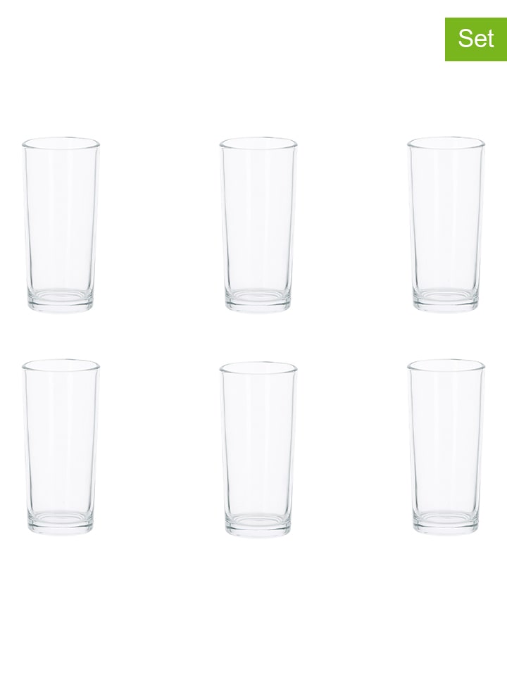 Alpina Szklanki (6 szt.) - 230 ml rozmiar: onesize