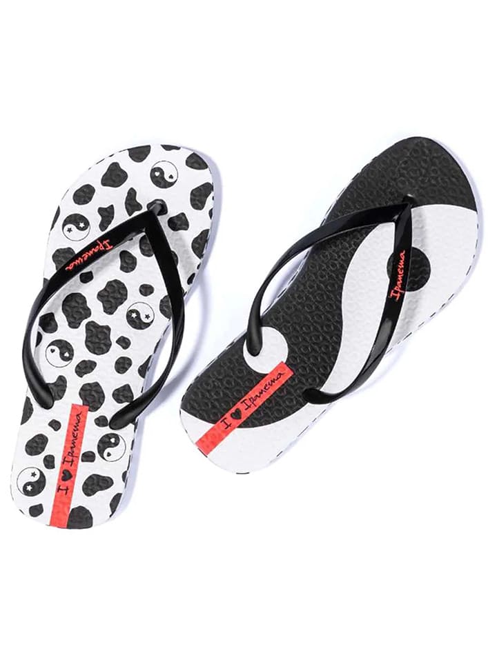 Ipanema Japonki w kolorze czarno-pomarańczowym rozmiar: 37