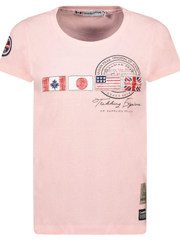 Canadian Peak Koszulka "Jorameak" w kolorze jasnoróżowym rozmiar: XL