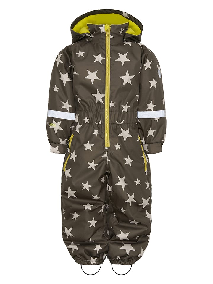 HULABALU Kombinezon zimowy "X-Stars" w kolorze khaki rozmiar: 128