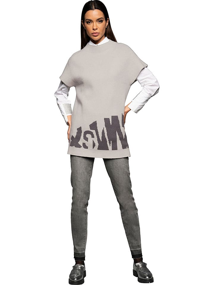 Heine Dżinsy - Slim fit - w kolorze szarym rozmiar: 42