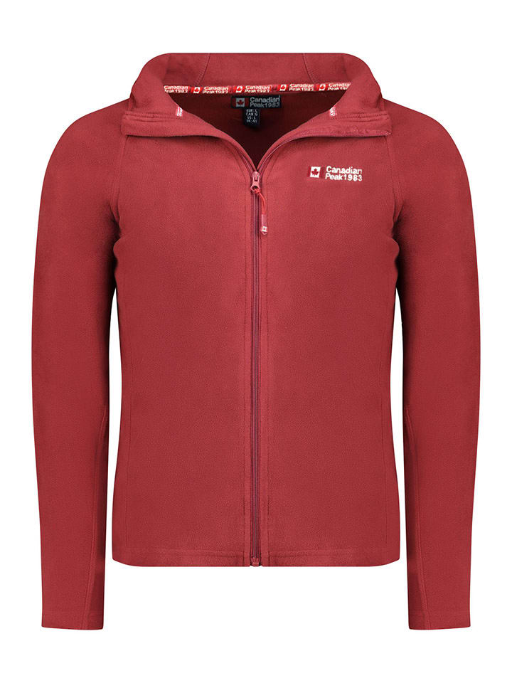 Canadian Peak Kurtka polarowa "Tugoodeak" w kolorze bordowym rozmiar: 164