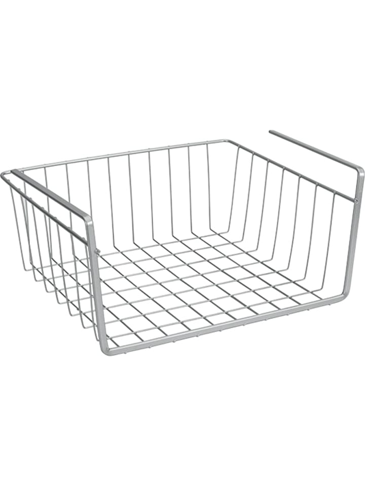 metaltex Kosz "Kanguro" w kolorze srebrnym do szafki - 30 x 14 x 26 cm rozmiar: onesize