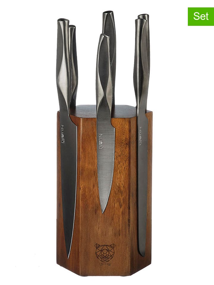 Björn 7-częściowy zestaw noży kuchennych "Larus Imatra" rozmiar: onesize