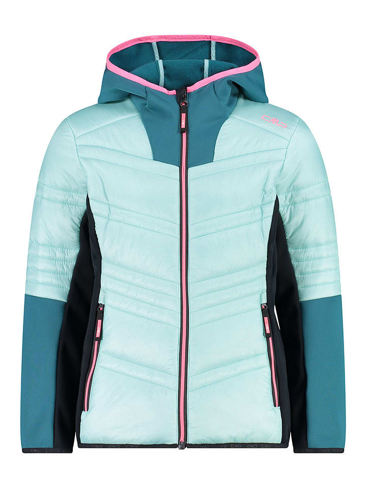 CMP Kurtka hybrydowa w kolorze turkusowym rozmiar: 128