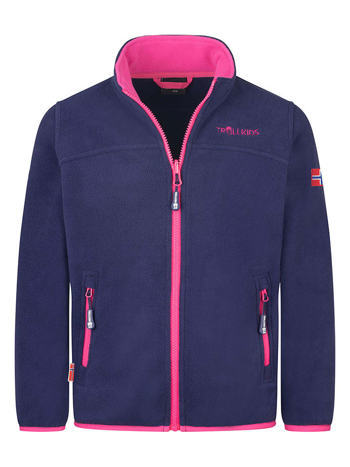 Trollkids Kurtka polarowa "Oppdal XT" w kolorze fioletowym rozmiar: 152
