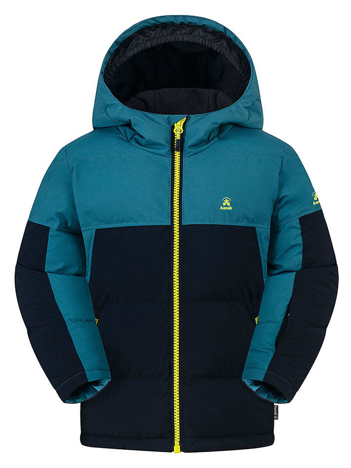 Kamik Kurtka zimowa "Tucker" w kolorze niebiesko-granatowym rozmiar: 122