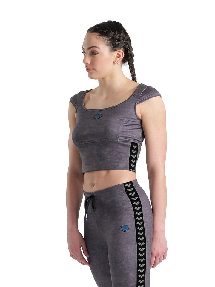 Arena Top sportowy w kolorze szarym rozmiar: XL