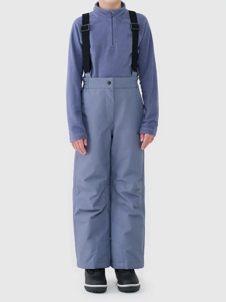 4F Spodnie narciarskie w kolorze błękitnym rozmiar: 140