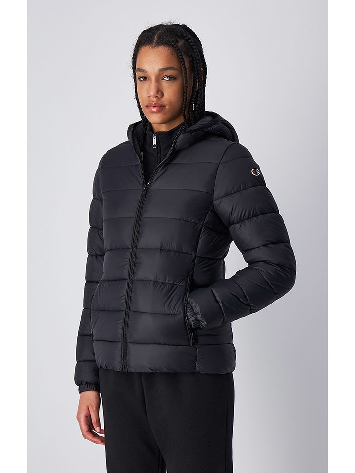 Champion Kurtka pikowana w kolorze czarnym rozmiar: XL