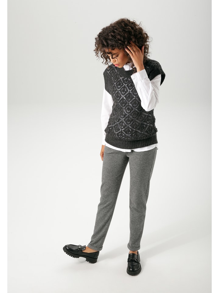 Aniston Bezrękawnik w kolorze czarnym rozmiar: 38