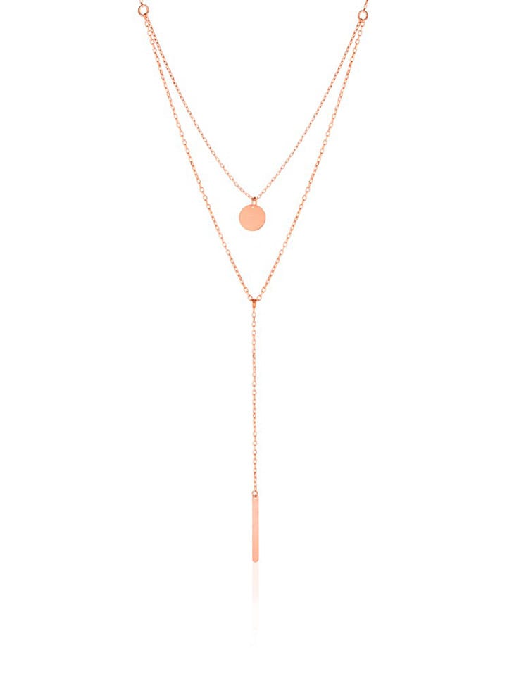 Heliophilia Pozłacany naszyjnik z zawieszką - dł. 65 cm rozmiar: onesize