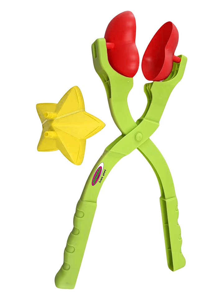 Jamara Szczypce w kolorze zielonym do śnieżek - 3+ rozmiar: onesize