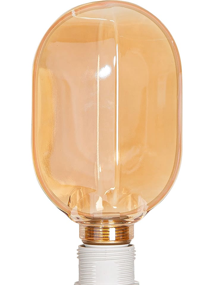 GILDE Żarówka LED "Murano" w kolorze pomarańczowym - 10 x 19 x 6,5 cm rozmiar: onesize
